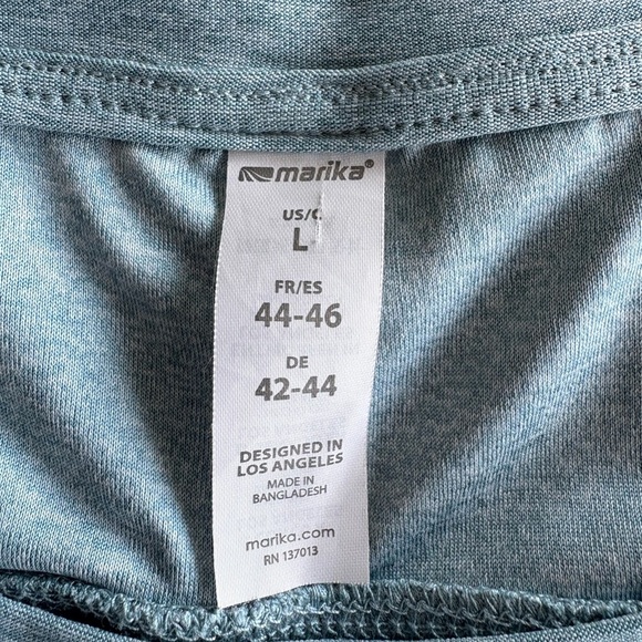 Marika Blue Athletic Top | Size Large - Picture 5 of 5